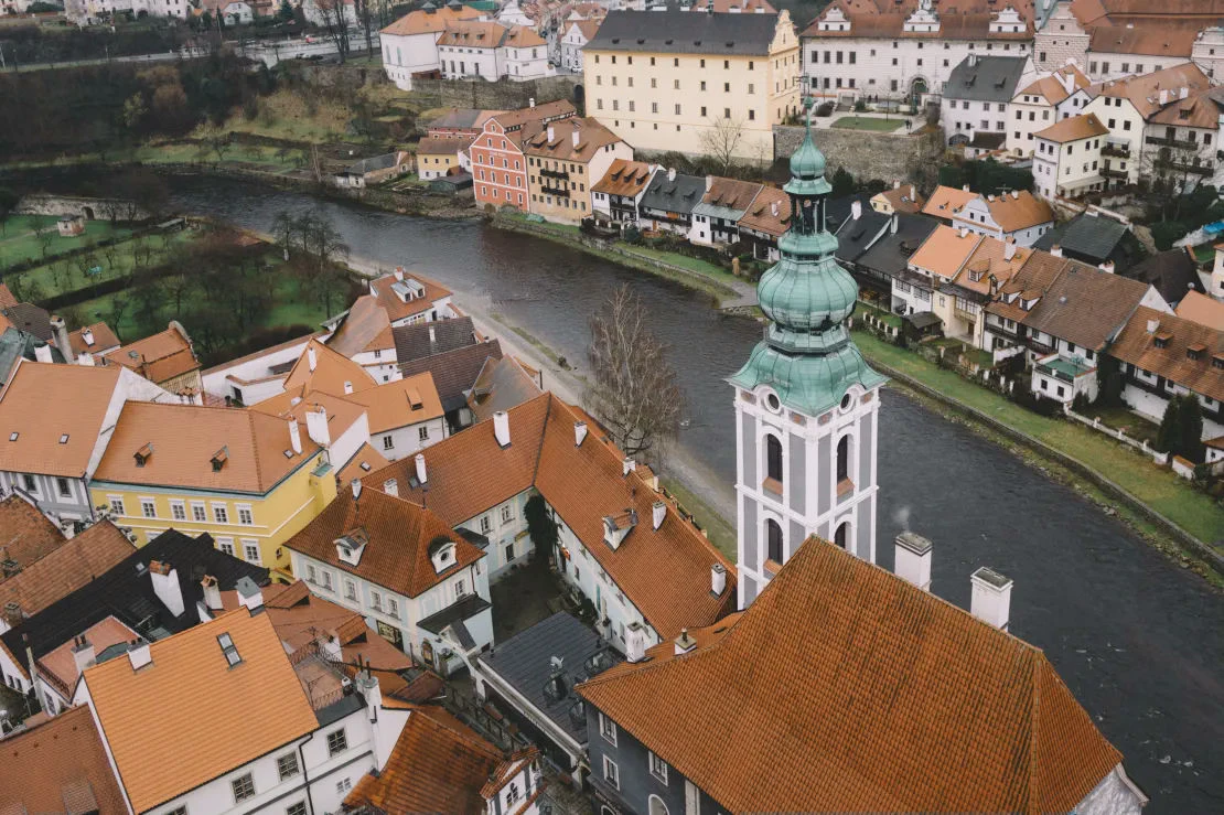 Despre Cesky Krumlov  turn vechi in cesky krumlov czech